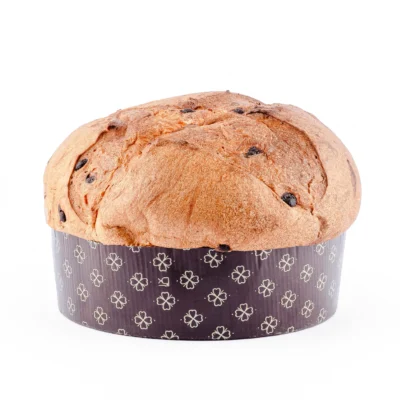 Panettone con gocce di cioccolato
